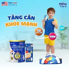 Sữa Bột MetaCare - Bé Tăng Cân Khoẻ Mạnh, Tăng Cường Đề Kháng, Phát Triển Chiều Cao