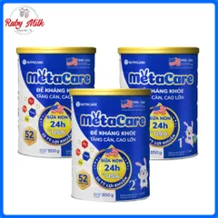 Sữa Bột MetaCare - Bé Tăng Cân Khoẻ Mạnh, Tăng Cường Đề Kháng, Phát Triển Chiều Cao