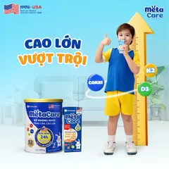 Sữa Bột MetaCare - Bé Tăng Cân Khoẻ Mạnh, Tăng Cường Đề Kháng, Phát Triển Chiều Cao