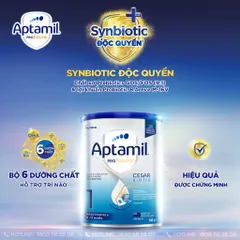 Sữa bột Aptamil Profutura Cesarbiotik New Zealand cho bé, cho trẻ sinh mổ Lon 380g/800g