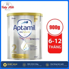 Sữa Bột Aptamil Bạc Profutura Úc Phát Triển Toàn Diện Số 2 Cho Bé Từ 6-12 Tháng Lon 900g