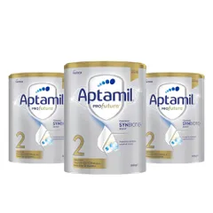 Sữa Bột Aptamil Bạc Profutura Úc Phát Triển Toàn Diện Số 2 Cho Bé Từ 6-12 Tháng Lon 900g