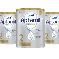 Sữa Bột Aptamil Bạc Profutura Úc Phát Triển Toàn Diện Số 2 Cho Bé Từ 6-12 Tháng Lon 900g