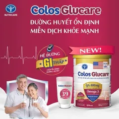Sữa bột Nutricare COLOS GLUCARE Lon 800g