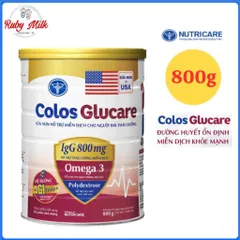 Sữa bột Nutricare COLOS GLUCARE Lon 800g