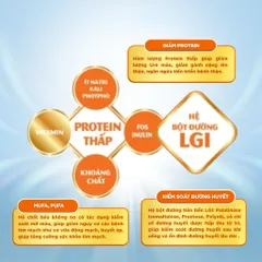 [COMBO 3 LON] Sữa bột Nepro 1 Gold - Phù hợp chế độ dinh dưỡng đặc biệt (dành cho người thận, tiểu đường) - Lon 400g