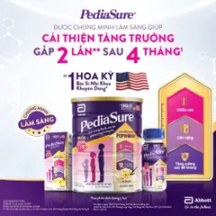 Thùng 48 Hộp Sữa nước Pediasure Socola ít ngọt 180ml (Bao bì thay đổi theo đợt)