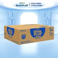 Sữa bột Nutifood Sweden GrowPLUS+ Tiêu Hóa (Xanh Nhạt) Lon 1+ 800g - Tiêu hóa khỏe, tăng cân