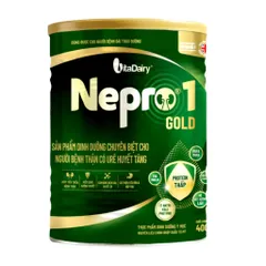 COMBO 6 LON Sữa Bột Nepro 1 Gold 400g, Dành cho người bệnh Thận tiểu đường