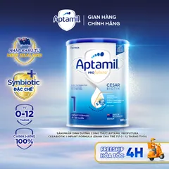 [MIỄN PHÍ VẬN CHUYỂN] Sữa bột Aptamil Profutura Cesarbiotik New Zealand số 1 (800g) - Synbiotic đặc chế - Rubymilk182