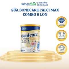Combo 6 lon Sữa bột Wincofood Goldcare Canxi (800g/lon)