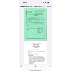 Combo 2 thùng Sữa Pha Sẵn Ensure Original 237ml Vani