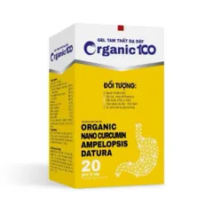 GEL TAM THẤT DẠ DÀY organic100 hộp 20gói x 10ml - Hỗ trợ giảm acid dịch vị dạ dày, giảm ợ hơi ợ chua do viêm dạ dày