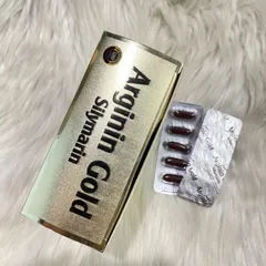 Bổ gan ARGININ GOLD SILYMARIN hộp 60 viên - lợi mật - tăng cường chức năng gan - giải độc gan