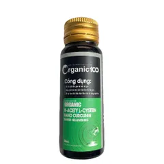 Nước giải rượu và bảo vệ gan Organic 100 chai 30ml