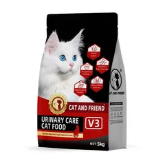 Thức ăn hạt Cat and friend V3 , hỗ trợ thận siêu nhiều topping giúp mèo tăng cân
