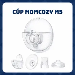 Momcozy M5 ĐẦY ĐỦ - Cúp hút /hứng sữa thay thế dùng cho máy hút sữa Momcozy M5