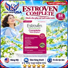 VIÊN UỐNG TIỀN MÃN KINH ESTROVEN COMPLETE MỸ HỘP 84 VIÊN