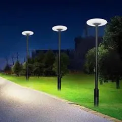 Đèn led năng lượng mặt trời UFO cao cấp 600W, 1000W, Tấm pin liền, Cảm biến chuyển động.