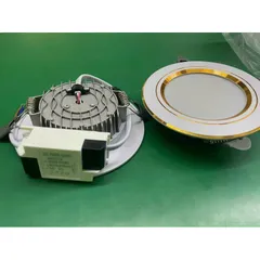 10 bộ Đèn Led âm trần siêu mỏng 6w 9w 12w 18w ánh sáng trắng, vàng - bảo hành 12 tháng xuất được hóa đơn VAT