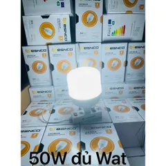 combo 5 Bóng Đèn Led Trụ 10W, 20W, 30W, 40W, 50W, 65W - Đèn Led Chống Nước, Tiết Kiệm Điện 90%, Bóng Đèn Led Siêu Sáng