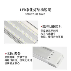 Đèn led bán nguyệt 0.6m - 1m2 32W 40W 60W 100W ESNCO loại siêu sáng 7000K cam kết giá tốt nhất khu vực bao hanh 2 năm