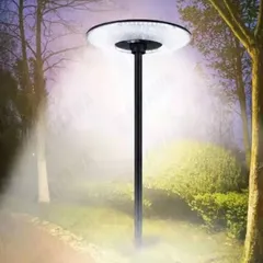 Đèn năng lượng mặt trời UFO 1000W IP67 Không thấm nước 360 ° ánh Sáng Phát Ra Cảm biến chuyển động Ánh sáng trắng