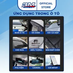 Băng keo cường lực 2 mặt 3M VHB 4910 siêu dính, chống thấm, dán các vật dụng gia đình, nhà tắm - 3M