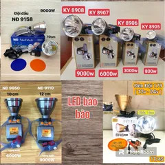 Đèn led đội đầu cao cấp siêu sáng công suất lớn ND 9950 9110 9158 ky8905 ky8906 ky8907 chống nước