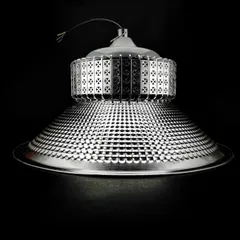 Đèn Led pha Nhà Xưởng Chao Đèn Led Đèn Công Nghiệp Nhà Xưởng 100w 150w 200w Đen Treo Trần Công Suất Cao bảo hanh 2 nam