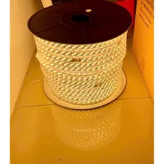 Cuộn led dây 100m 220v cao cấp trang trí  chip led 5730 3 hàng bóng chất liệu đồng nguyên chất siêu bền độ sáng cao