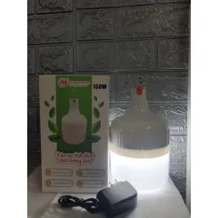 Đèn sạc tích điện siêu sáng 150W MYLINH kèm cục sạc