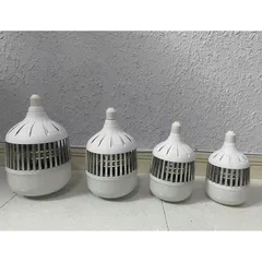 Bóng đèn trụ tản nhiệt nhôm cao cấp 200W 100W 150W - ánh sáng trắng siêu sáng (khối nhôm khía siêu to siêu bền)
