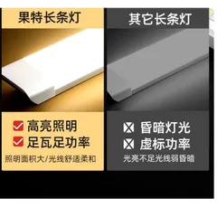 Led bán Nguyệt Esnco HG PD dài 0.6m 1.2m 23w 32w 60w 80w và 100w siêu sáng chuẩn công suất bảo hành 2 năm