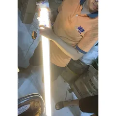 5 bộ Đèn led ,Bán Nguyệt, Đèn Led Đôi Chống Bụi 1.2m - Bộ Đèn Tuýp LED Bán Nguyệt 18w 40W 60w 0.6M 1.2M