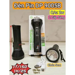 Đèn pin cầm tay siêu sáng tiện lợi bảo hành 6 tháng