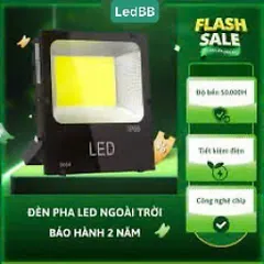 5 bộ Đèn pha led ngoài trời 50w 100w 30w chiếu sáng biển quảng cáo sân vườn kho bãi nhà xưởng công trình.