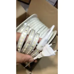 LED dây cuồn 100m 2835 1 hàng bóng cao cấp 120 bóng/met siêu sáng chống nước tuyệt đối