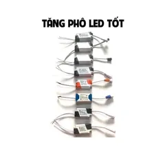 Tăng phô đèn led sử dụng cho âm trần led và ốp nổi led
