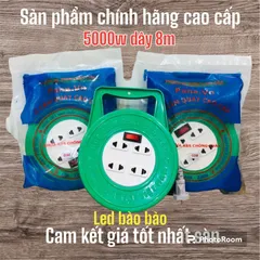 Ổ cấm điện siêu tải cao cấp 4 lỗ 6 lỗ quây công tắc, 1 công tắc 2 công tắc dây 3m 5m 8m 10m bảo hành 6 tháng