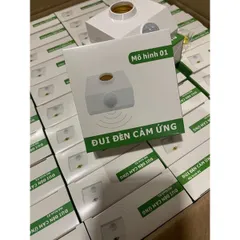 Đuôi đèn cảm ứng chuyển động thông minh, tiện lợi