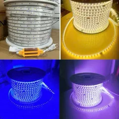 Đèn LED dây 5730 ba màu trang trí hắt trần, ghim rút điện đổi màu led dây giá/1m chưa có nguồn 220V