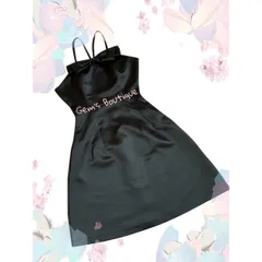Váy đầm 2 dây nơ ngực sang chảnh  ( 2 lớp , đệm ngực cao cấp )