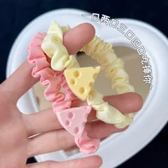 Cột tóc cute hình phô mai/ Chesse đơn giản mang phong cách ngọt ngào❤️😍 🧀( giao hàng nhanh chóng)