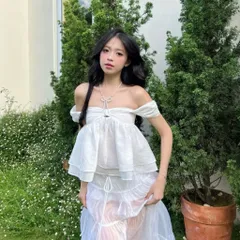 Vòng cổ nơ trắng