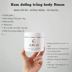 Kem Dưỡng Trắng Da Body Tế Bào Gốc Rmon White Cream - Sản Phẩm Làm Sáng Da Tự Nhiên, Phục Hồi Và Nuôi Dưỡng Da, Dành Cho Mọi Loại Da 901800