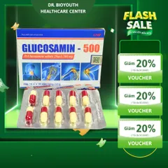 Viên tăng tiết Dịch Khớp Glucosamin 500 , hỗ trợ làm trơn ổ khớp, giúp khớp vận động linh hoạt 100v