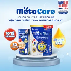 Sữa Nutricare Metacare 1+ 850g - Đề kháng khoẻ, tăng cân cao lớn