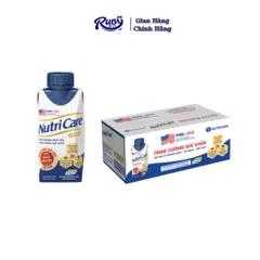 Combo 2  Thùng 18 hộp sữa Nutricare GOLD - bồi bổ phục hồi sức khoẻ (200ml x 18 hộp)