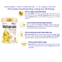 Sữa Bột Nutricare METACARE OPTI C-SECTION  Hỗ Trợ Tiêu Hoá Khoẻ Tăng Cường Đề Kháng Cho Trẻ Sinh Mổ Bé Từ 0-3 Tuổi